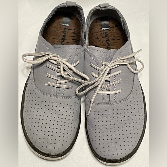 MERRELL Shoes Around Town Lace Air Vetiver Light gray size 7 - Picture 10 of 10